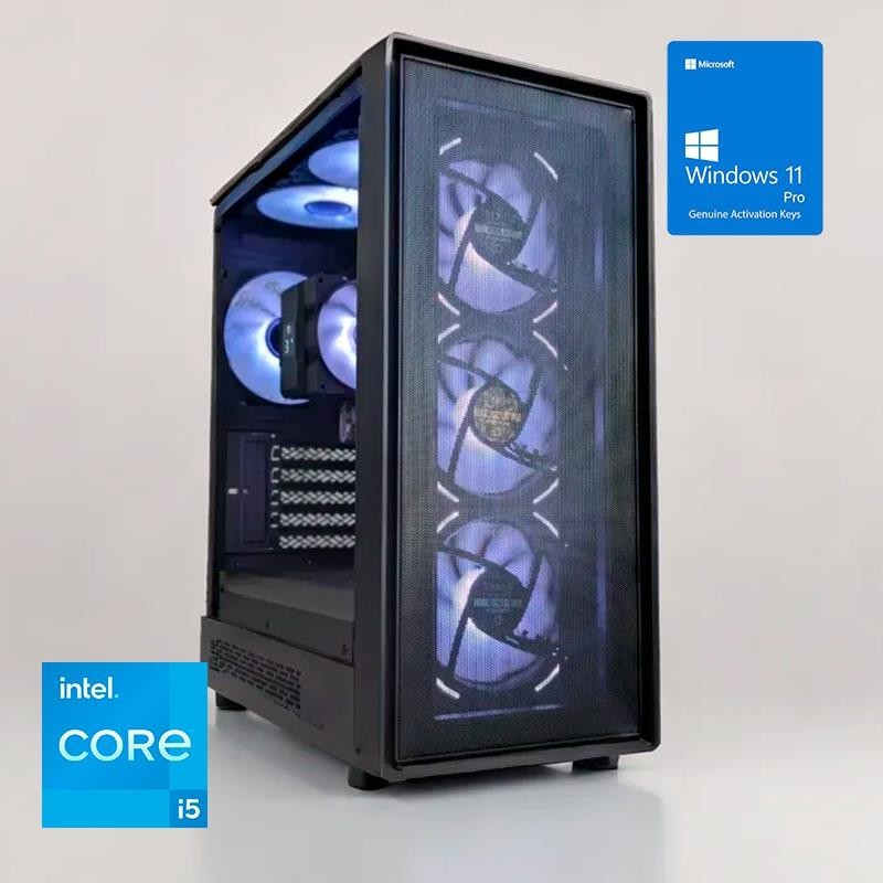 ORDENADOR GAMING STORM RGB I5 12400/8G/SSD500 NVME/600W/W11PRO