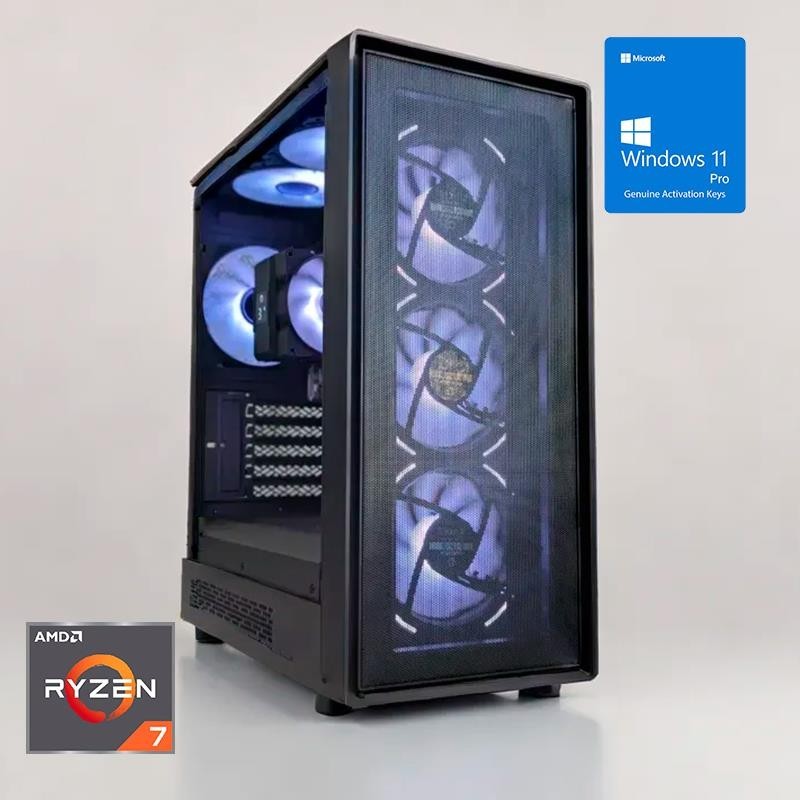 ORDENADOR GAMING STORM RGB RYZEN 7 5700G/16G/SSD500 NVME/600W/W11PR