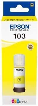 TINTA EPSON BOTE 103 YELLOW ECOTANK BOTTLE C13T00S44A  L31XX