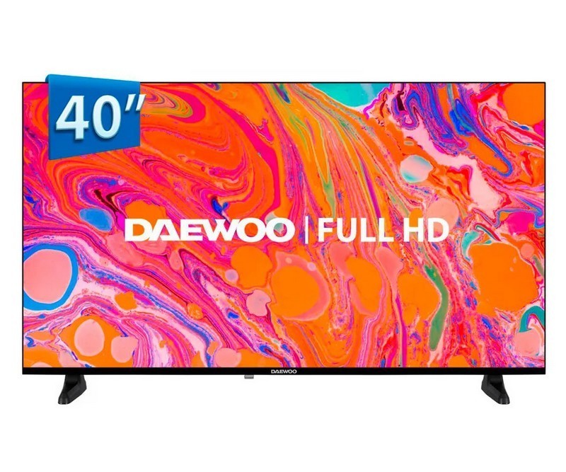 TELEVISOR DAEWOO 40 LED UHD 4K USB SMART TV WIFI BLUETOOTH