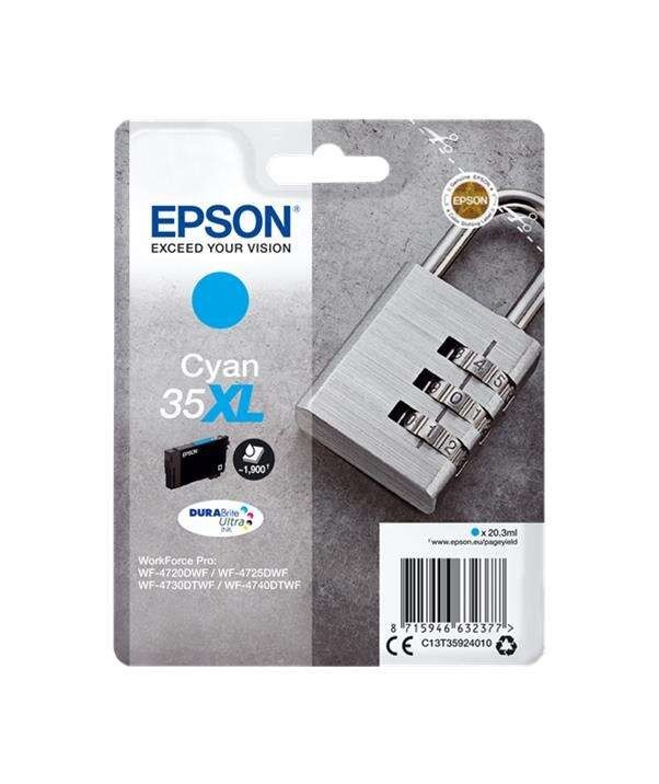 TINTA EPSON C13T35924010 CYAN 35XL DURABRITE ULTRA T3592