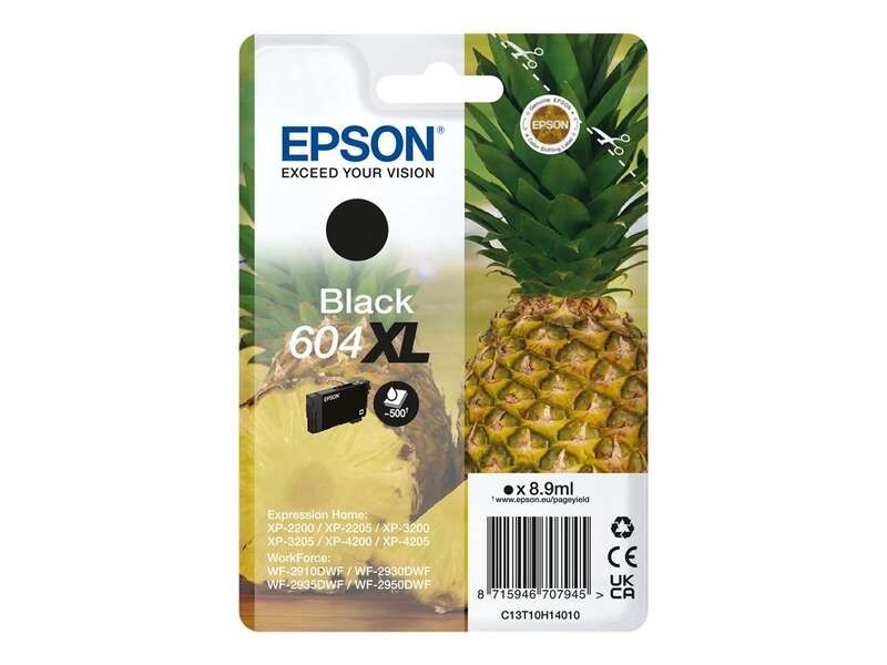 TINTA EPSON C13T10H1401 T10H1 BLACK 604XL
