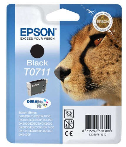TINTA EPSON C13T07114012 BLACK T0711