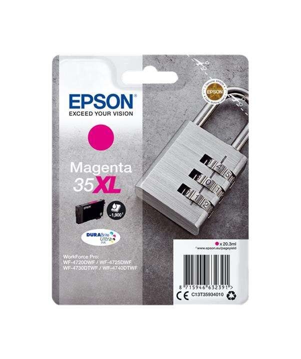 TINTA EPSON C13T35934010 MAGENTA 35XL DURABRITE ULTRA T3593