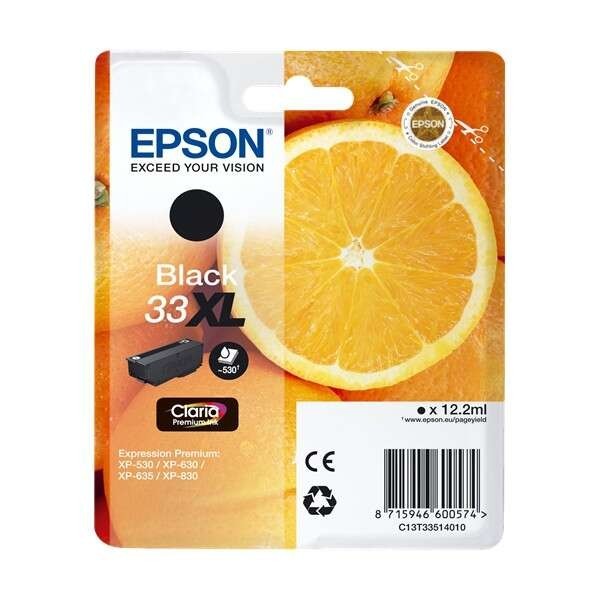 TINTA EPSON C13T33514012 BLACK XL 33XL PREMIUM
