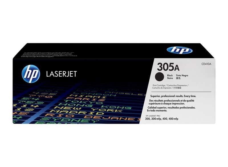 TONER HP CE410A BLACK ALTA CAPACIDAD 305A